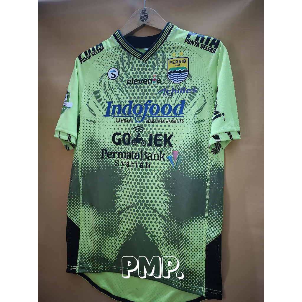 JERSEY PERSIB GK AWAY 2018 ORIGINAL PLAYER ISSUE (MADE WIRAWAN 78)