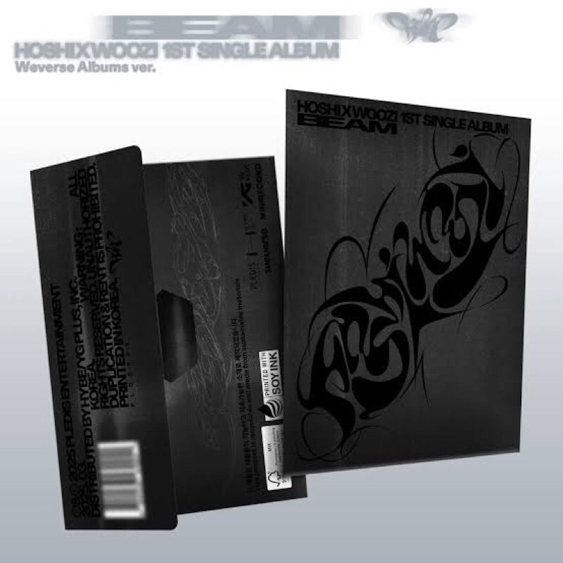 READY STOCK OFFICIAL HOSHI X WOOZI BEAM WEVERSE ALBUM