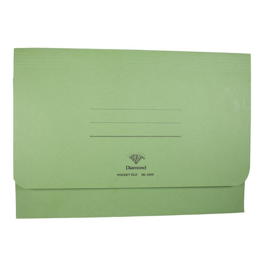 

MAP POCKET DIAMOND 5004 WARNA HIJAU (1 PACK ISI 50 PCS)