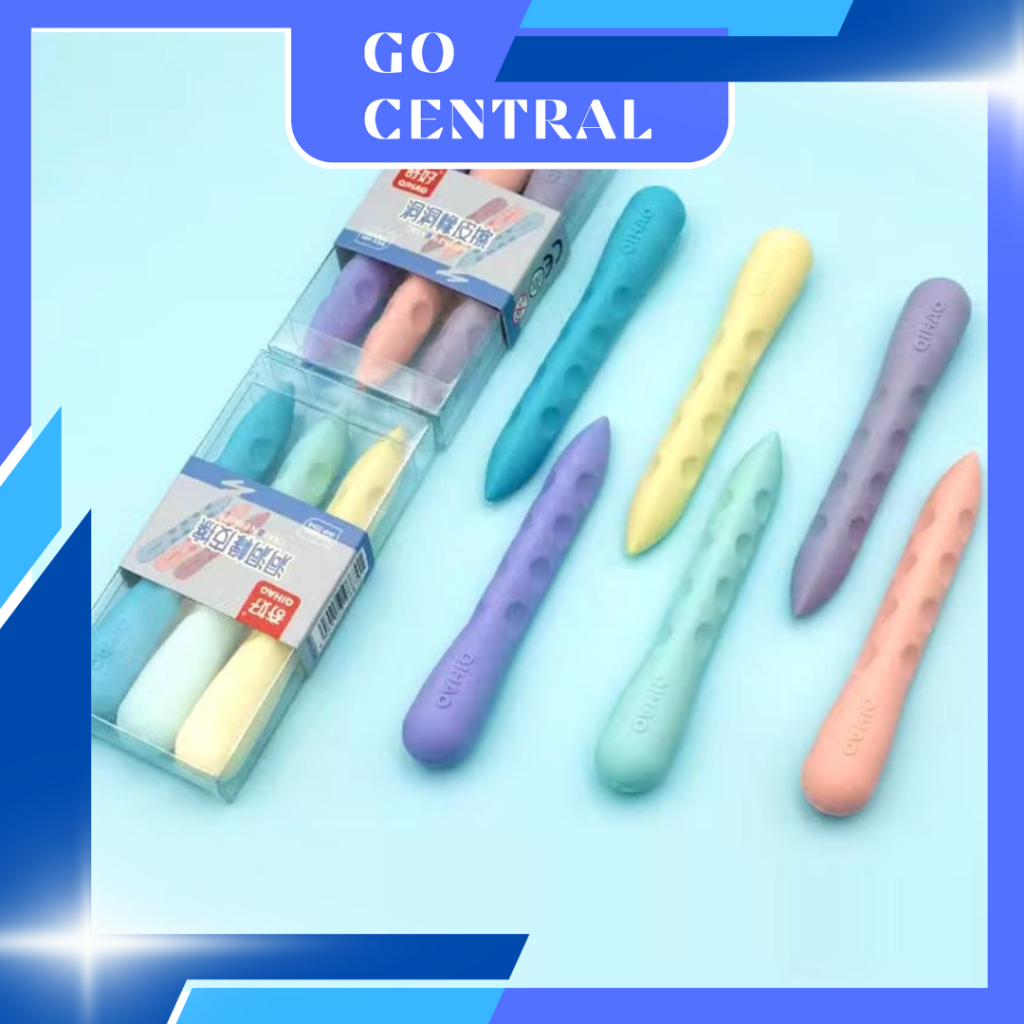 

{ GC } Penghapus stip pastel colour ukuran besar (1 BOX ISI 3 PCS)
