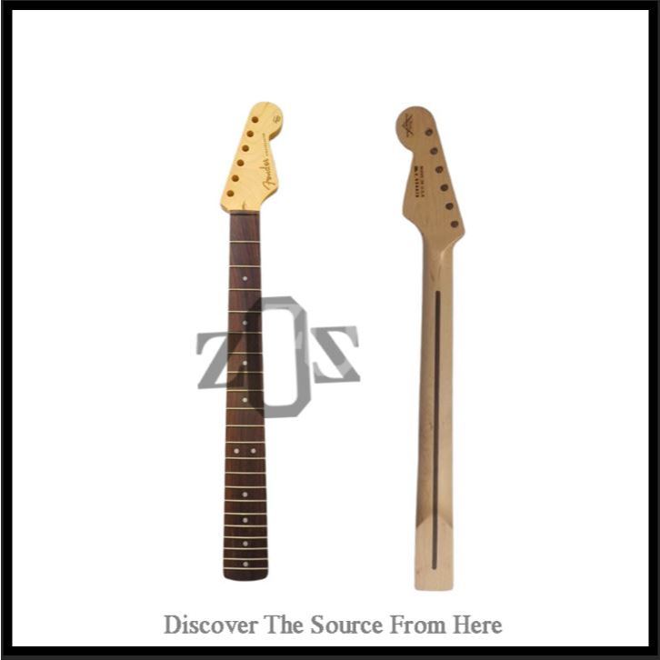 Neck Gitar Guitar Elektrik Electric Fender Stratocaster Maple