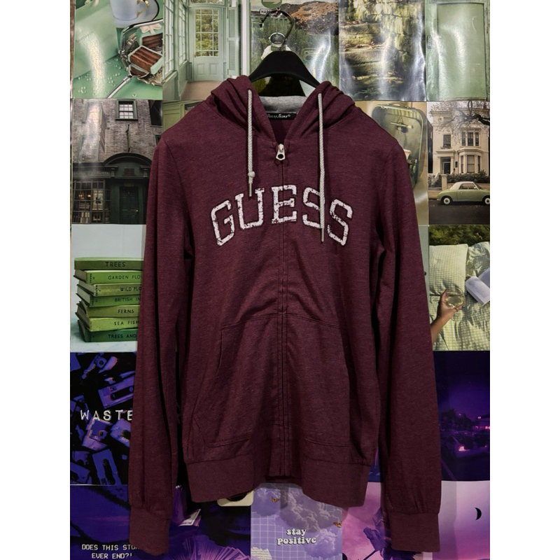 Guess Vintage Logo Hoodie Zipper