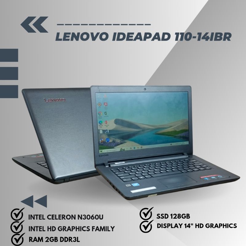 Laptop Second Lenovo Ideapad 110-14IBR
