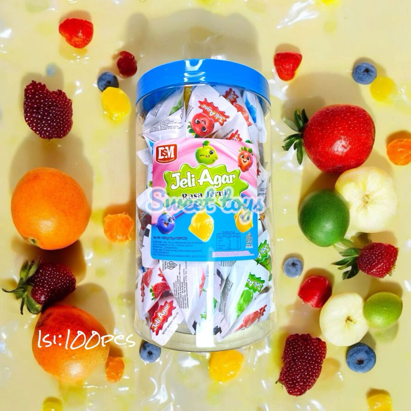 

permen jeli agar (isi 100pcs)