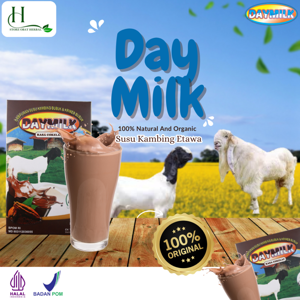

Susu Kambing Etawa Bubuk DAYMILK 200gr Halal Bpom