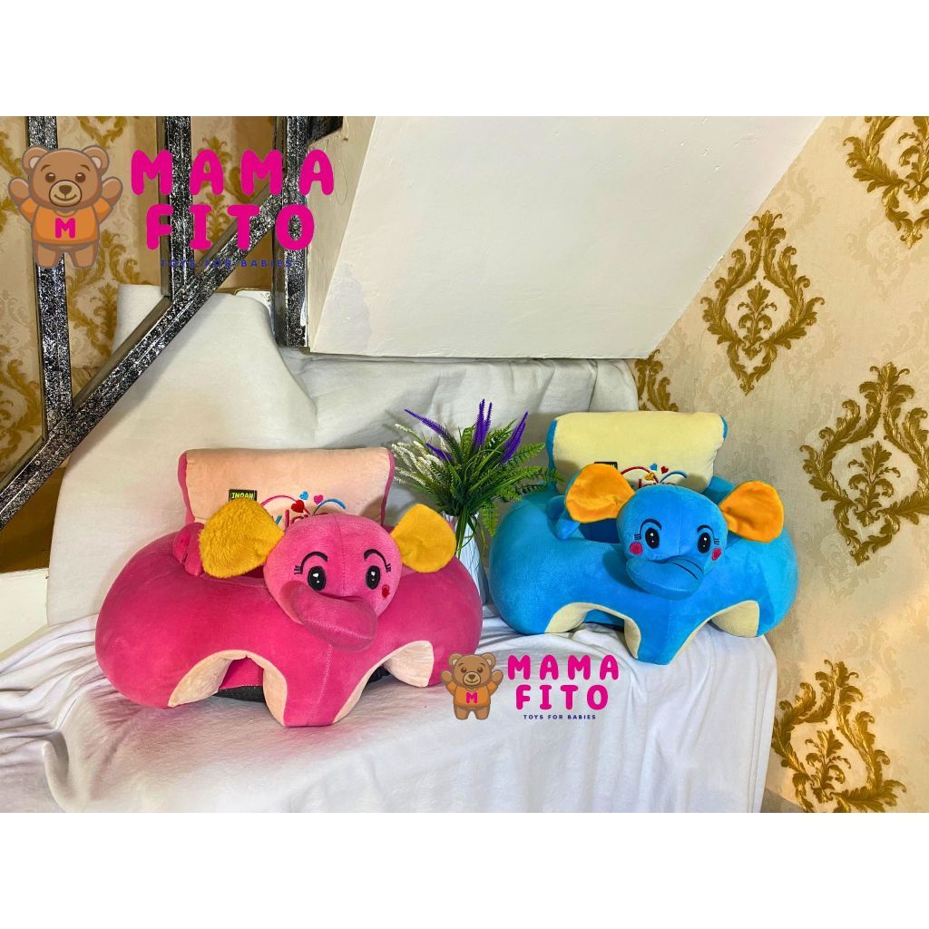 SOFA BAYI UNTUK BELAJAR DUDUK UKURAN JUMBO PEMAKAIAN DARI USIA 3 BULAN  SAMPAI BB MAKSIMAL 15KG ( ED