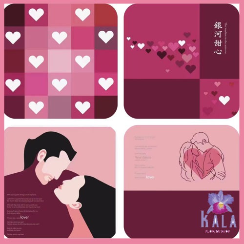 

Flower Wrapping Love Kertas Bunga Buket love KB3627