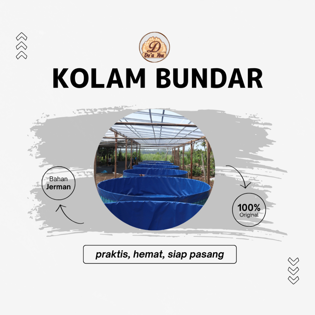 KOLAM ll KOLAM BUNDAR ll KOLAM FIBER ll TERPAL ll FULLSET ll BARU ll KOLAM IKAN