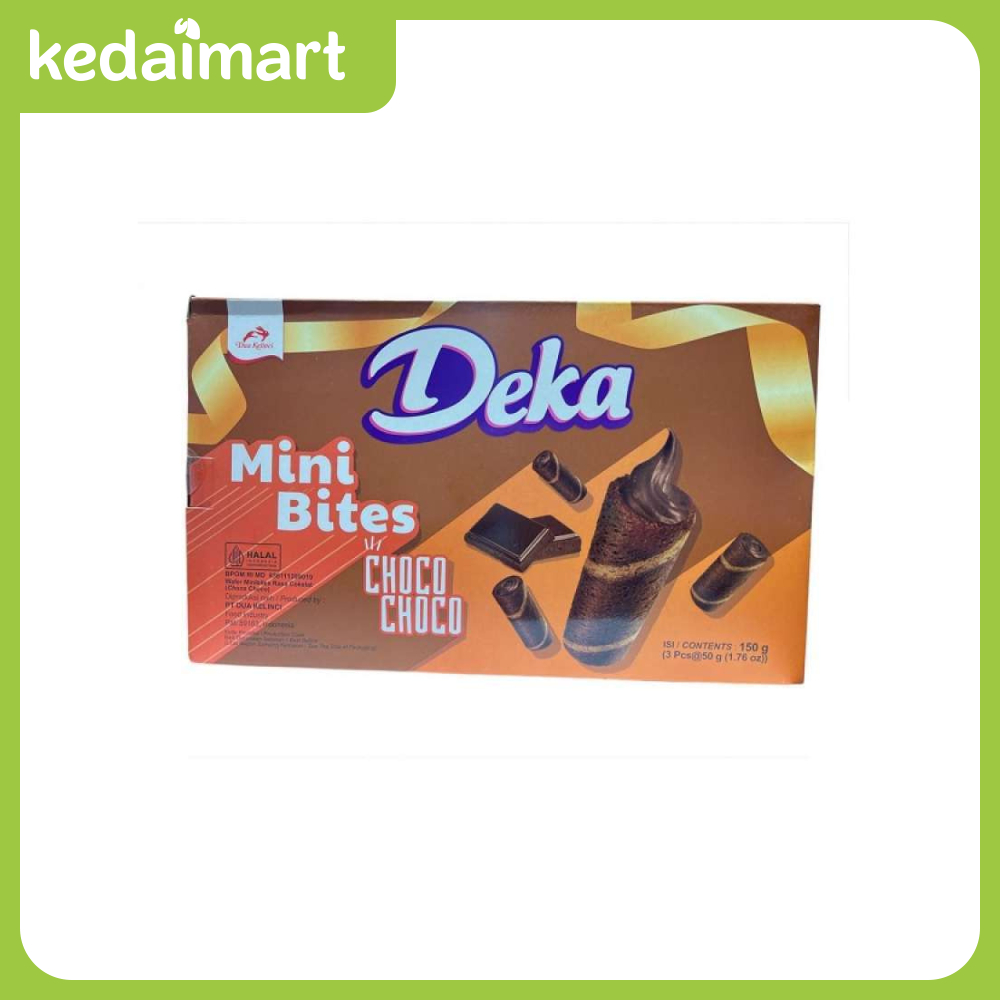 

Deka Wafer Mini Bites Choco Choco Box 150 Gram