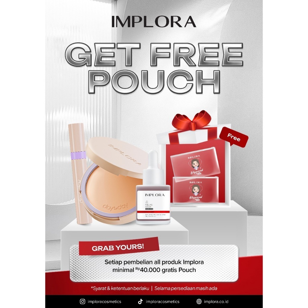 [GWP] IMPLORA Transparant Pouch