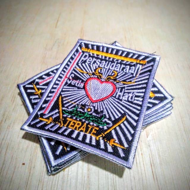 Badge PSHT warga bordir Badge SH terate warga bet psht warga bet dada PSHT WARGA