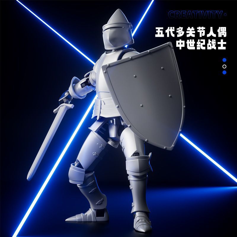 Dummy 13 Action Figure Dummy 13 Prajurit Medieval