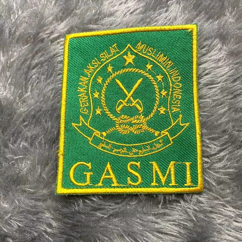 Badge Gasmi bet gasmi bordir Badge Gasmi Pagar Nusa Gasmi Hijau bet silat GASMI HIJAU BORDIR