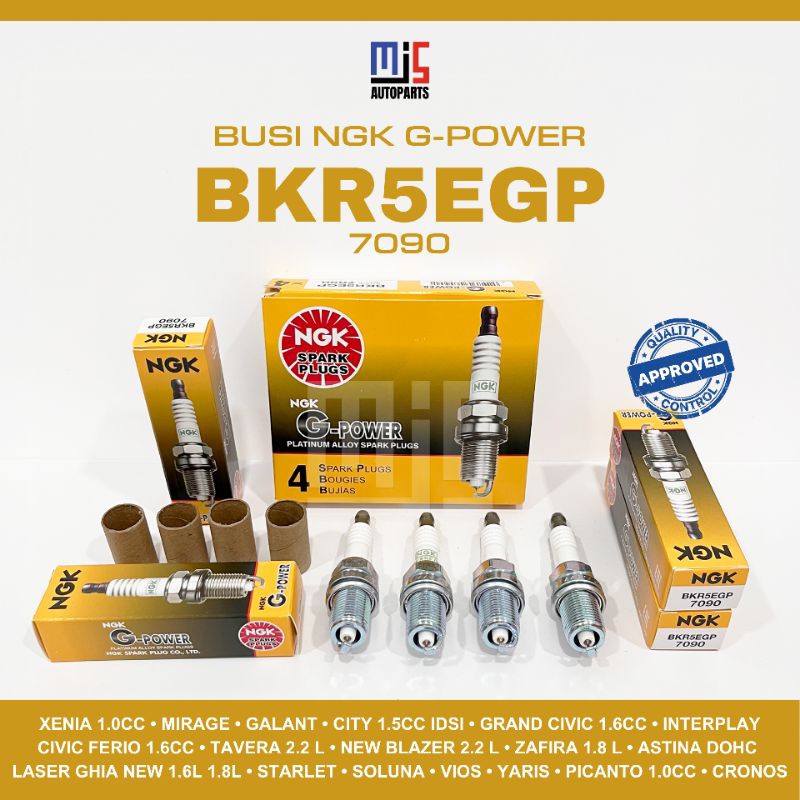 Busi G-Power Platinum BKR5EGP Civic Ferio City Grand Civic NGK 7090