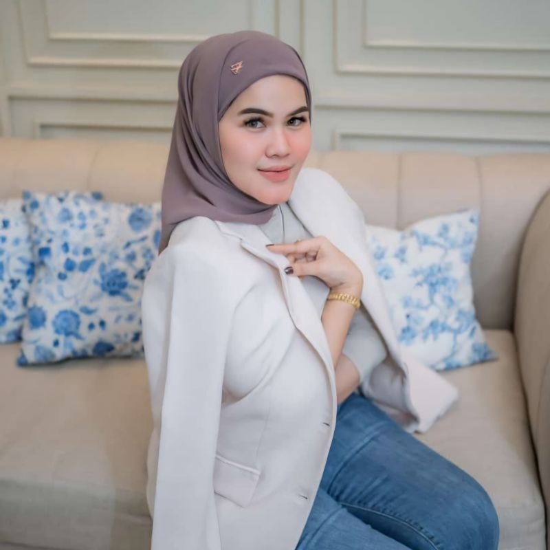 Hijab segi ceruty inner ARZA, hijab segi inner inara kerudung segi inner arza