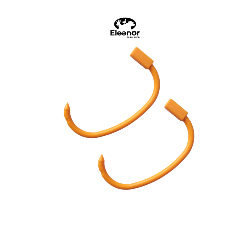 Eleanor Farm Bull Ring Plastik Untuk Hidung Sapi Kerbau Lembu Cattle Nose Ring