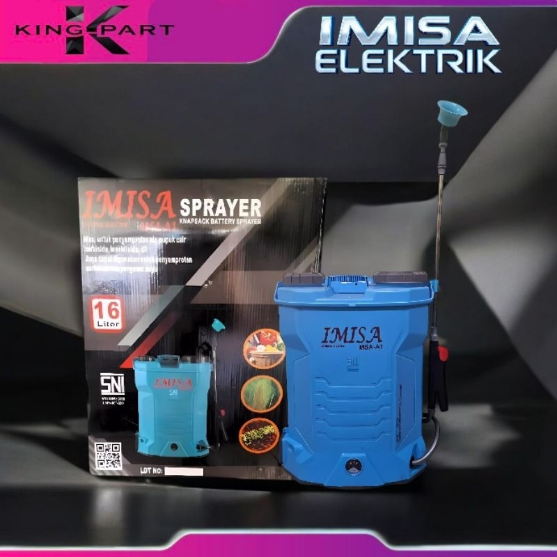 POMPA SPRAYER ELEKTRIK 16 LITER MSA-A1 ELEKTRIK BERGARANSI