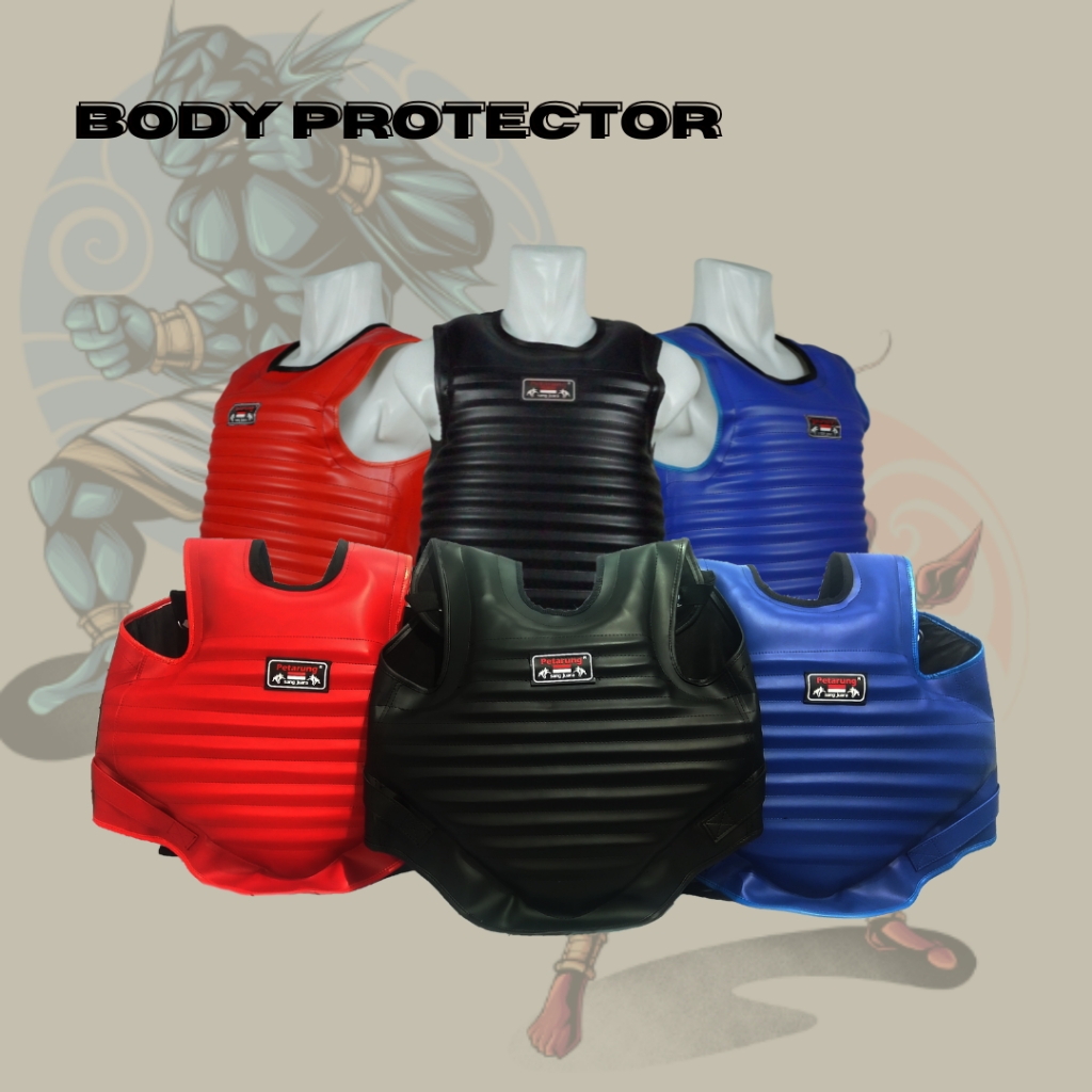 Body Protector Silat Pelindung Badan/Body Silat/Body Pencak Silat/Body Protector Pencak Silat 100% O