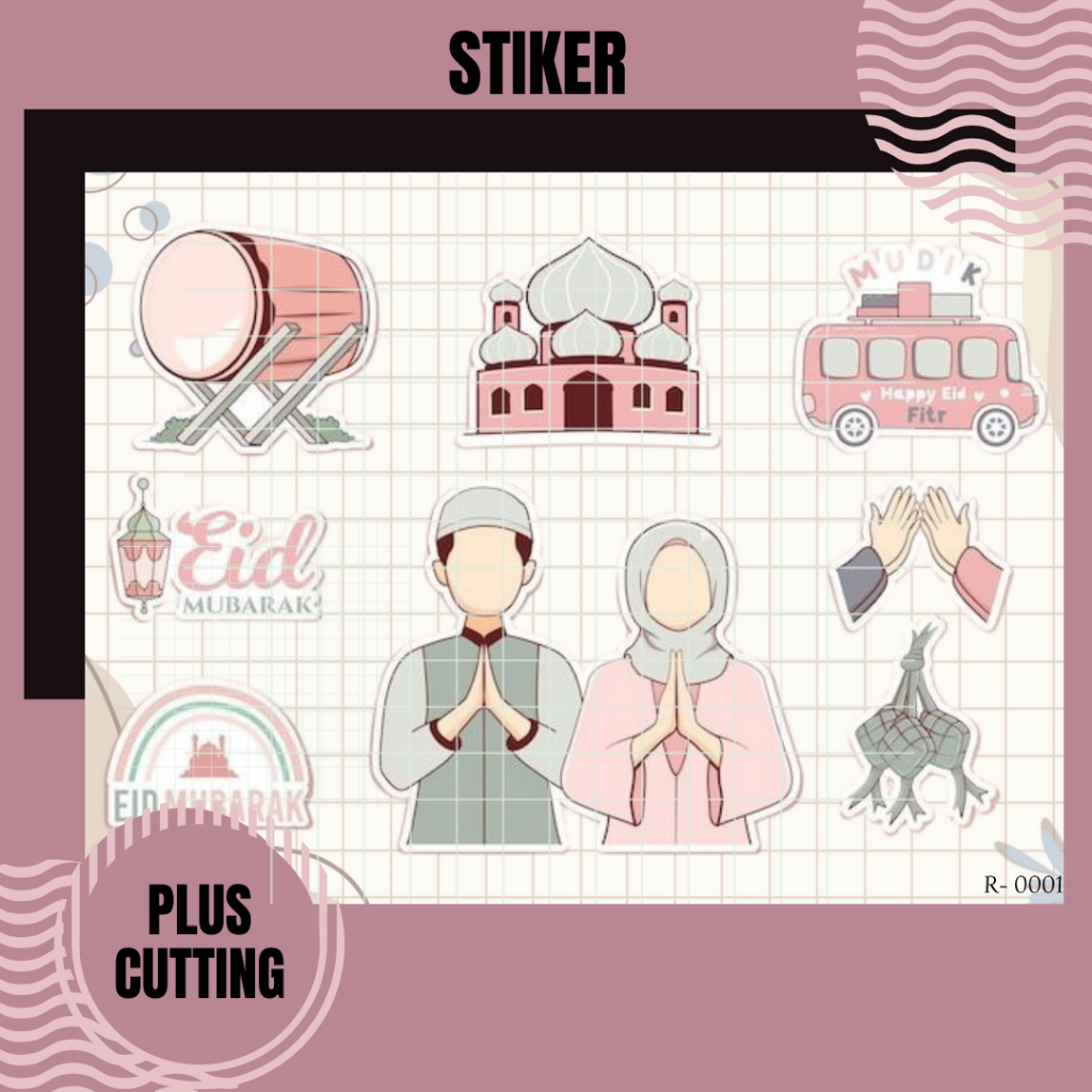 

Stiker Sheet A6 Vinyl Chromo RAMADHAN MURAH | Deco Planner | Kisscut | Diecut | Stiker Laptop | Stiker Tumbler | Stiker Jurnal