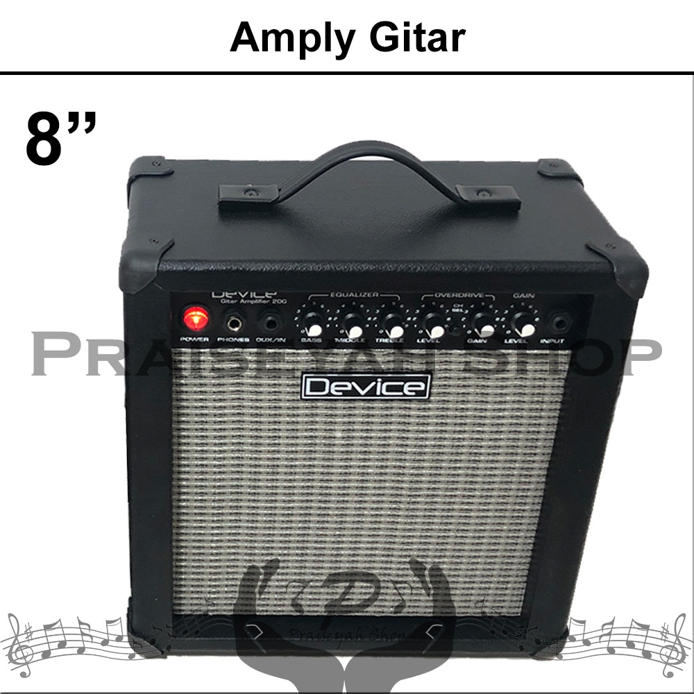 Amply Gitar Elektrik 8 inch Distorsi Amplifier