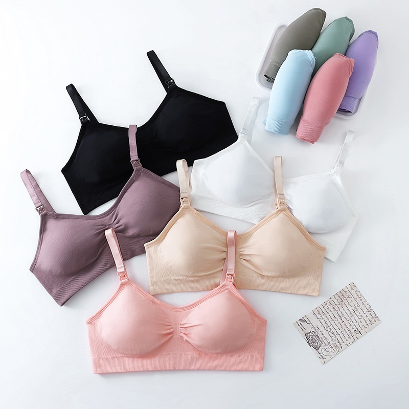 Bra Menyusui Jumbo Kancing Depan Tanpa Kawat Bh Menyusui Nursing Bra Maternity Bra