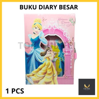 

(1 PCS) Buku diary Besar/ buku diary fancy/ Buku Diary anak/ Diary Kunci