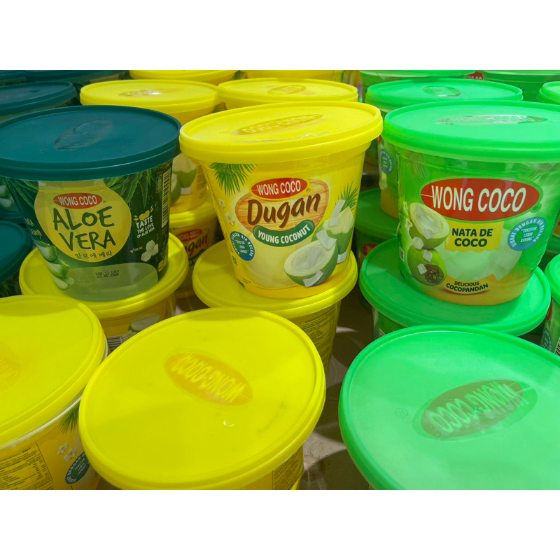 

Nata de coco Wong coco 1kg (GROSIR 1 DUS)