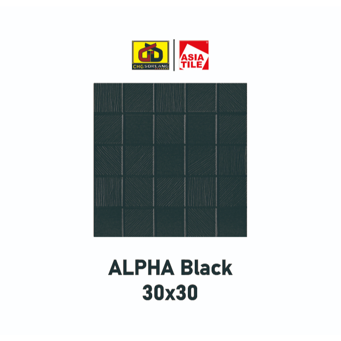 KERAMIK ASIA TILE ALPHA 30X30 MATT KASAR ANTI SLIP / KERAMIK TERAS CARPORT / KERAMIK TANGGA KASAR
