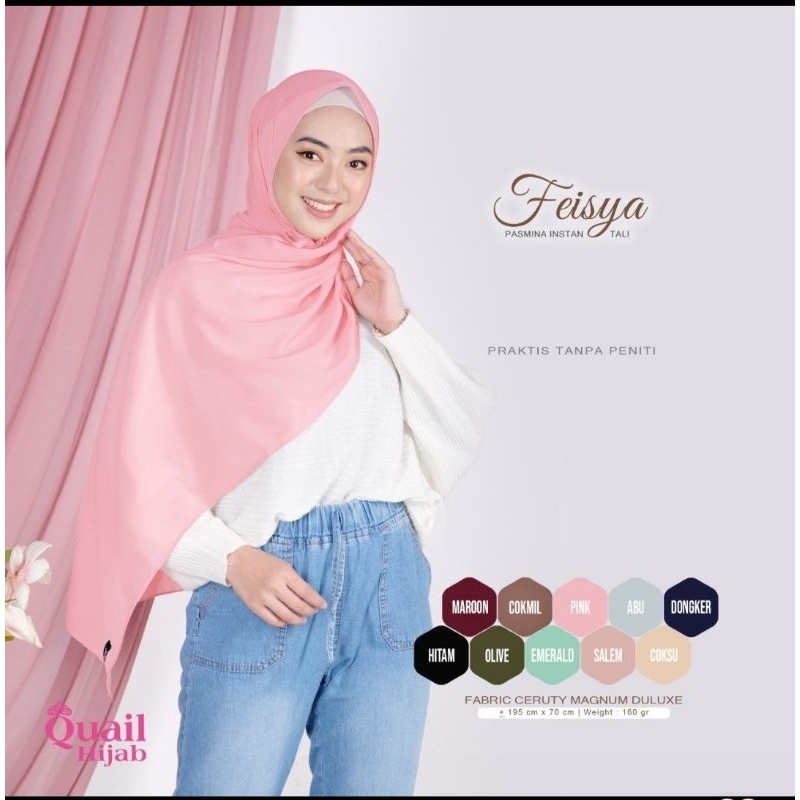 feisya quail pasmina