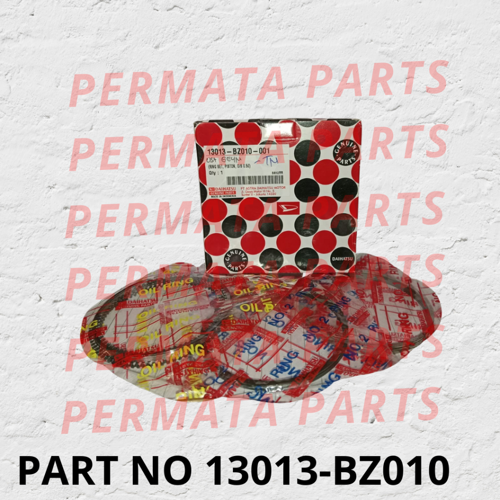 RING SET PISTON 13013-BZ010 AVANZA LAMA