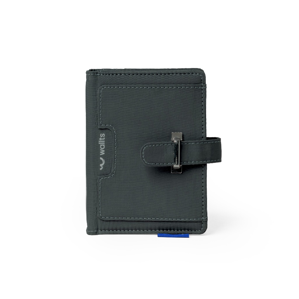 JILL Charcoal Crinkle Wallts x Lotus Archi - Dompet Emas Logam Mulia