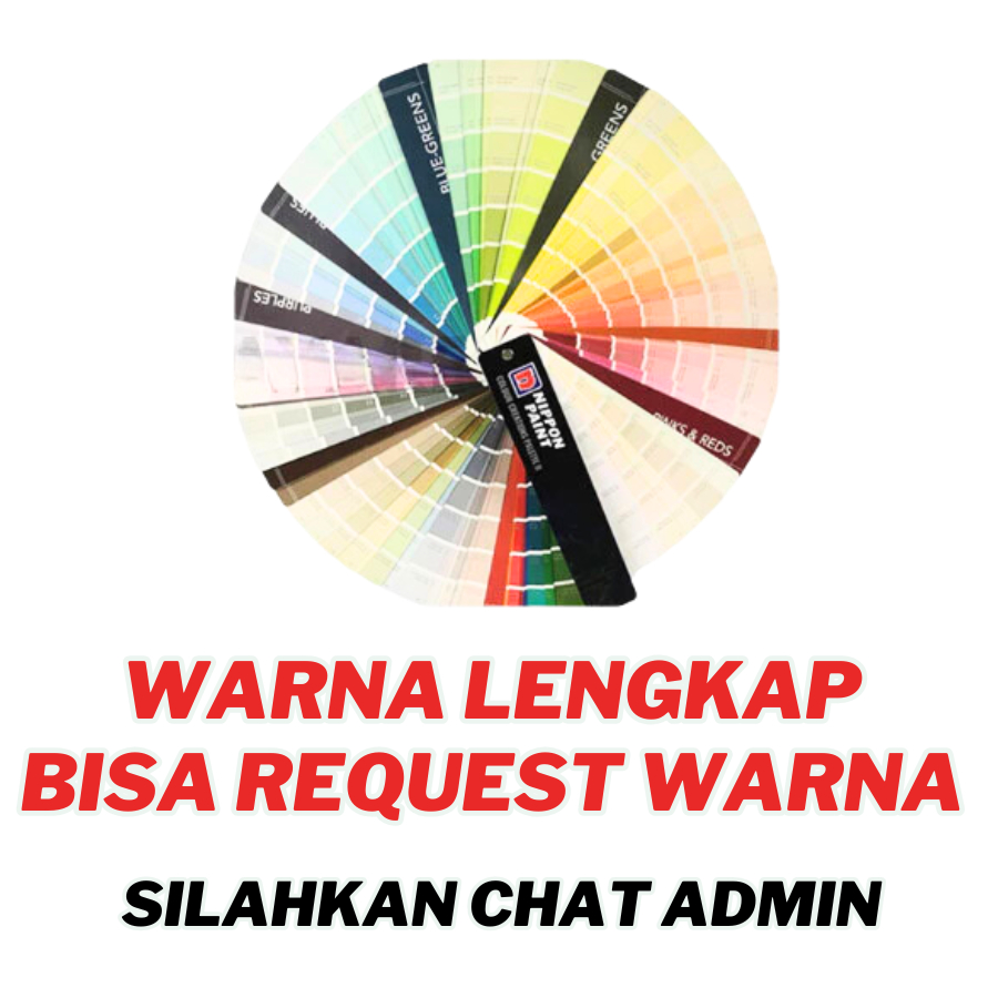 KARGO [ WARNA TINTING ] Q-LUC GOLD CAT TEMBOK Q LUC 4,5KG CAT TEMBOK NIPPON PAINT Q LUC GOLD CAT