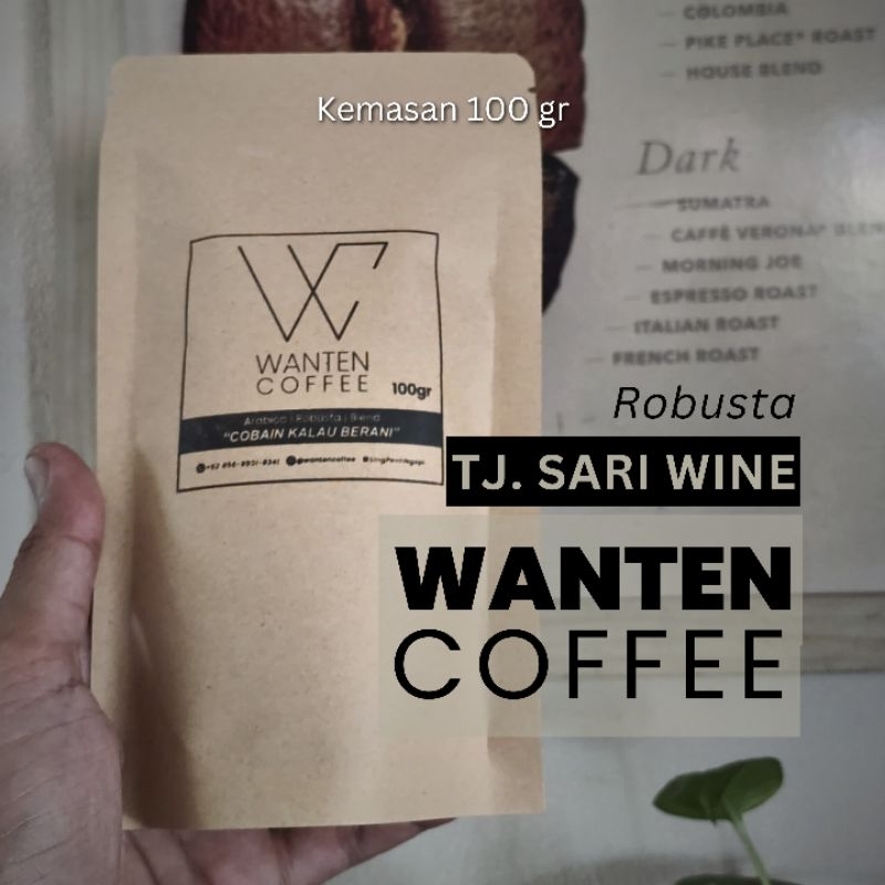

Robusta Tj. Sari (Tanjungsari) Wine | Single Origin | 200 gram