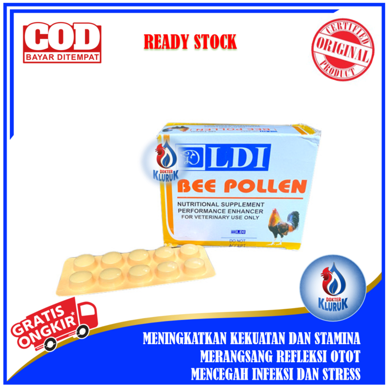 Bee Pollen LDI Vitamin Suplemen Ayam