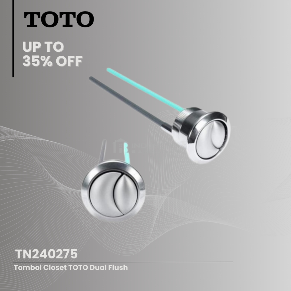 Tombol Closet TOTO TN240275 (DUAL FLUSH & ORIGINAL TOTO)