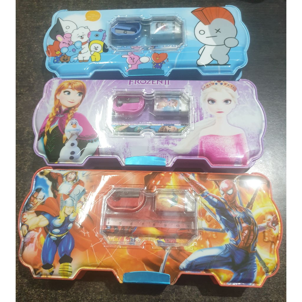 

Kotak Pensil MAGNET KPOP BT21 FANCY / Dosgrep Karakter / Pencil Case CARTOON PENCO 1002