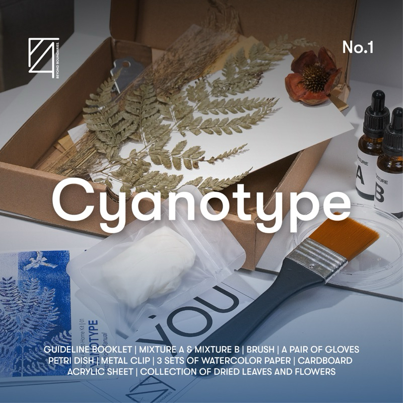 

Art-at-Home Kit : No.1 Cyanotype Kit | Art Kit | Paket Karya Seni