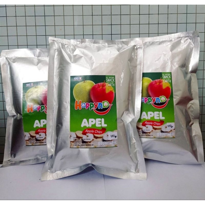 

Happyna keripik buah kemasan 100 gram