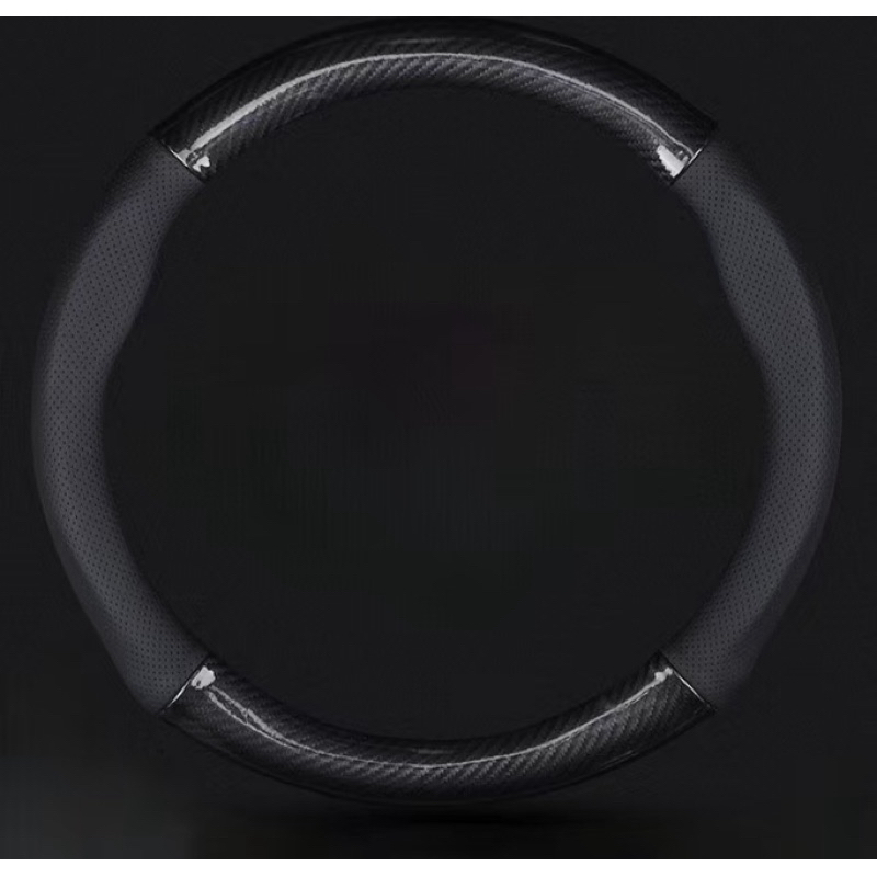 Sarung Stir Mitsubishi Pajero Expander Cover Stir Carbon