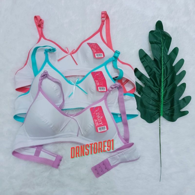 1PCS BRA DAISY 7085 BUSA TIPIS NO KAWAT BRA REMAJA DAISY