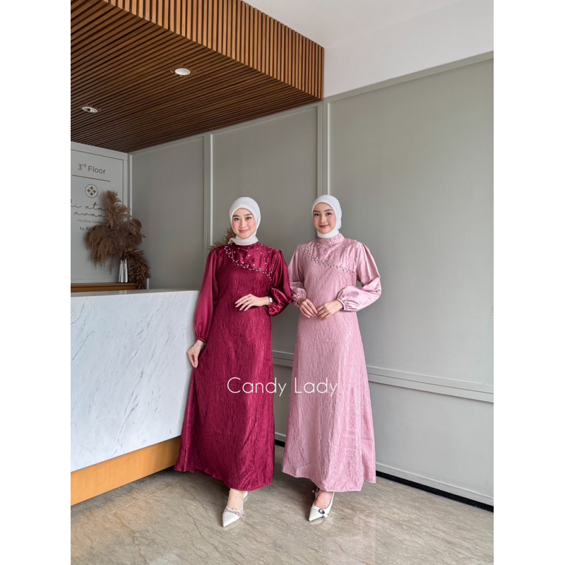 CANDY LADY Prisila Sarimbit Maxi / Baju Couple Lebaran Keluarga