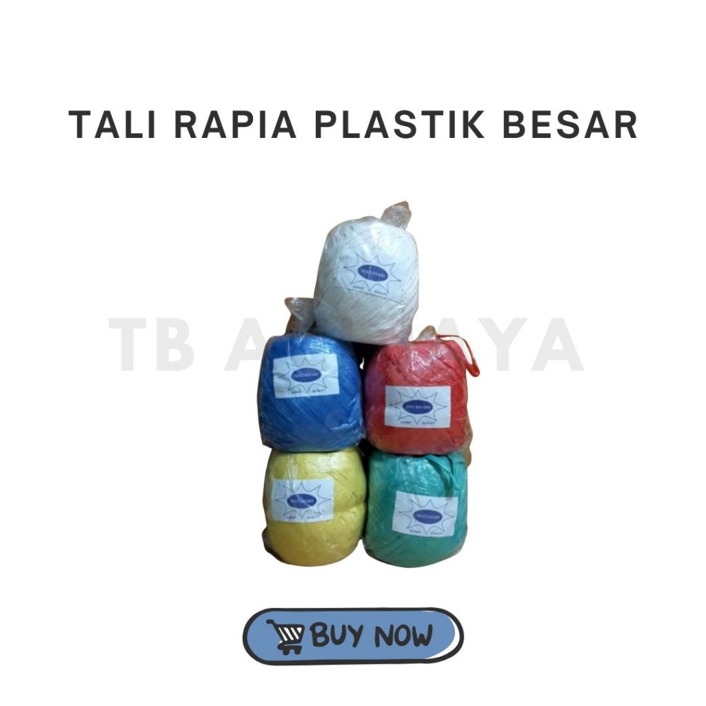 

Tali Rapia Plastik BESAR MATAHARI