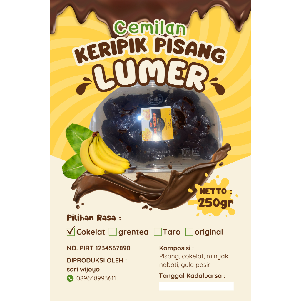 

PISANG RAJA COKLAT