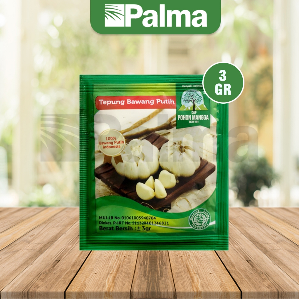 

BUBUK BAWANG PUTIH CAP POHON MANGGA, SACHET