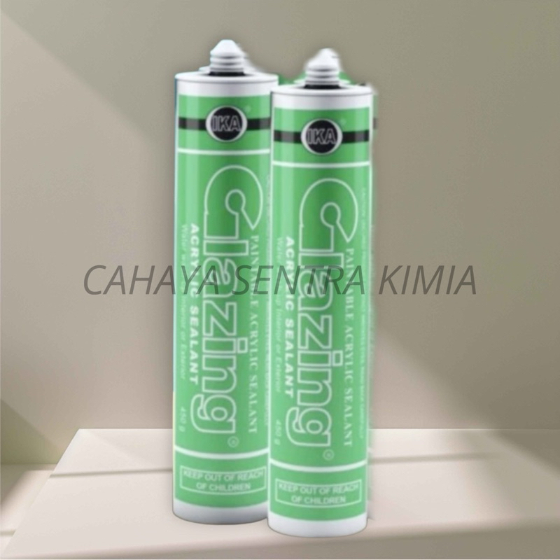 Glazing acrylic paintable sealant