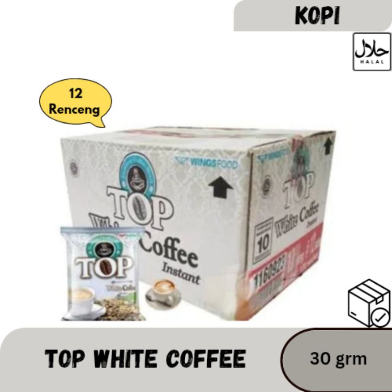 

TOP WHITE COFFEE PER KARTON 12RC