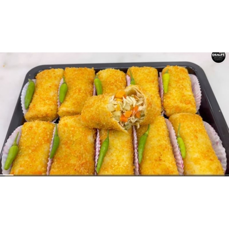 

Risoles Premium (Ayam, Kentang, Wortel) Enak dan Ukuran Large