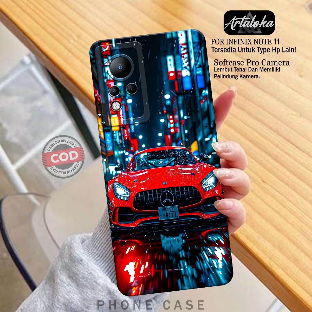 Case Hp Infinix Note 11 Fashion Case Mobil Keren Softcase Infinix Note 11 Silikon TPU Pro Camera Cas