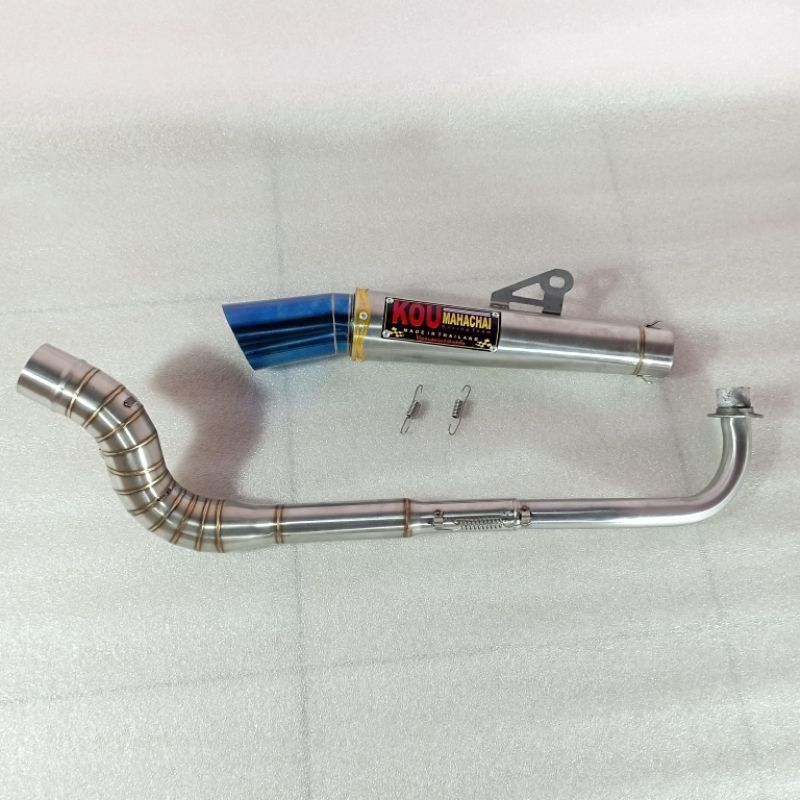 Exhaust Pipe Kou Mahachai for Dream Supercub/Finn Spark115i/Wave 100s/Wave 100x/Wave 110i/Wave 110 2