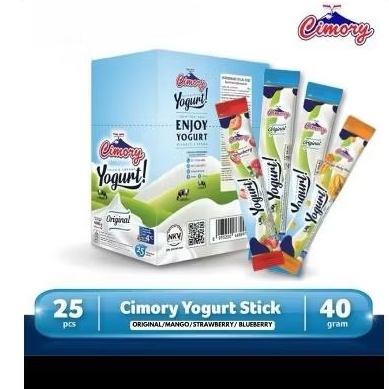 

cimory yogurt stick 40 gr isi 25 pc exp aman boleh mix